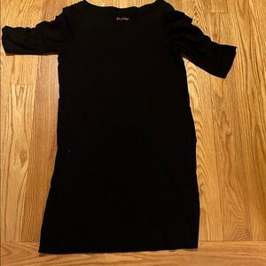 Lilly Pulitzer Black Short Sleeve Dress with ruffled sleeves